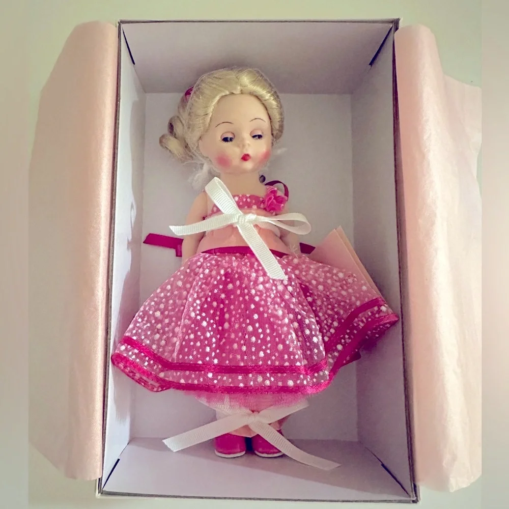 Madame Alexander Pink Polka Dot Doll Birthday Wishes - New in Box - Picture 2 of 6